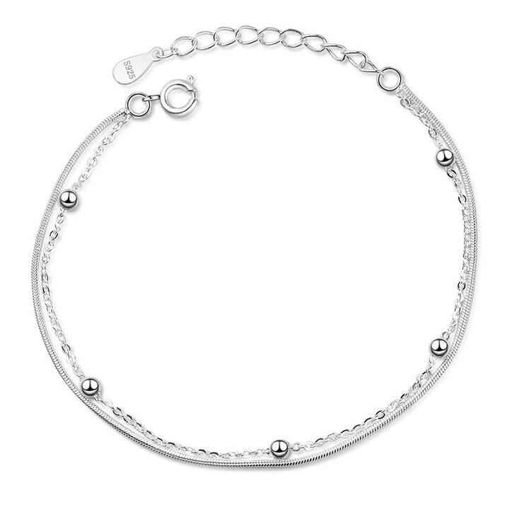 Pulsera de capas Pia Silber