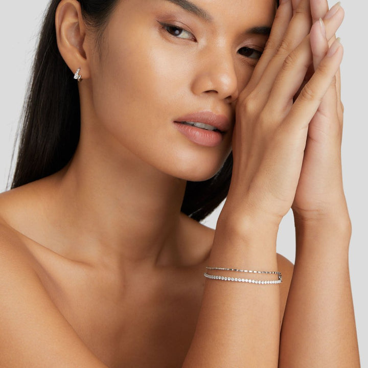 Pulsera de Plata Arelia Kristall