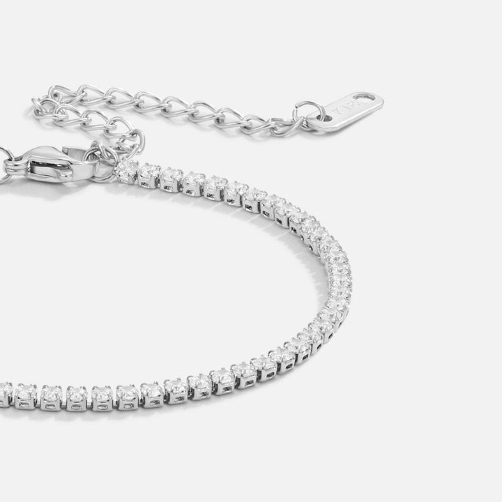 Pulsera de Tenis Cordelia Silber