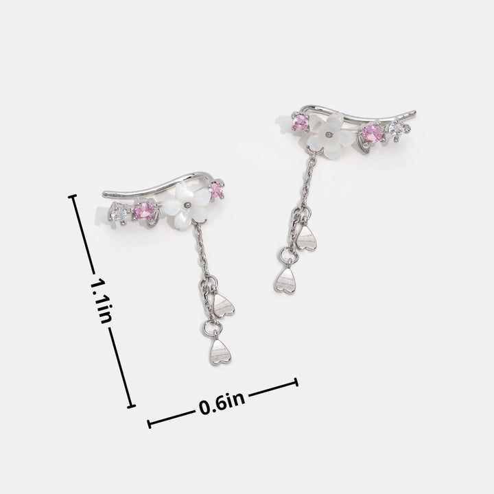 Pendientes de flores de cerezo