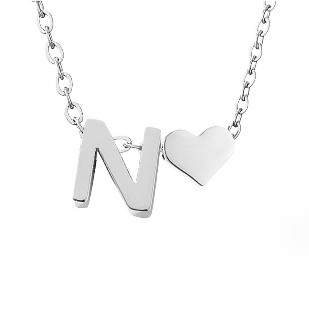 Amor Eterno & Collar de Plata con Carta