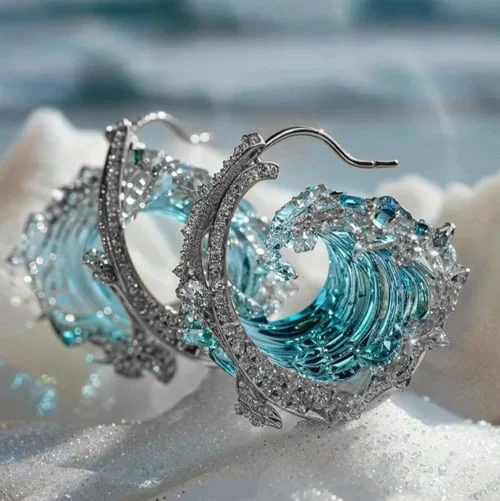 Pendientes Ocean Oath