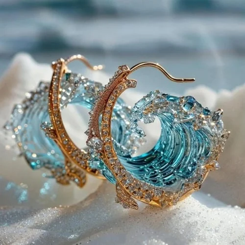 Pendientes Ocean Oath