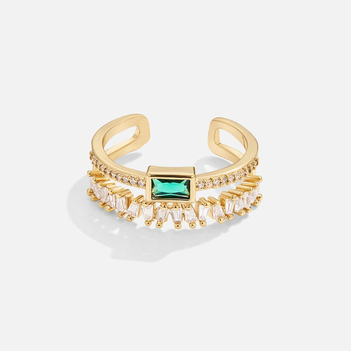 Eugenia - Anillo de cristal estratificado