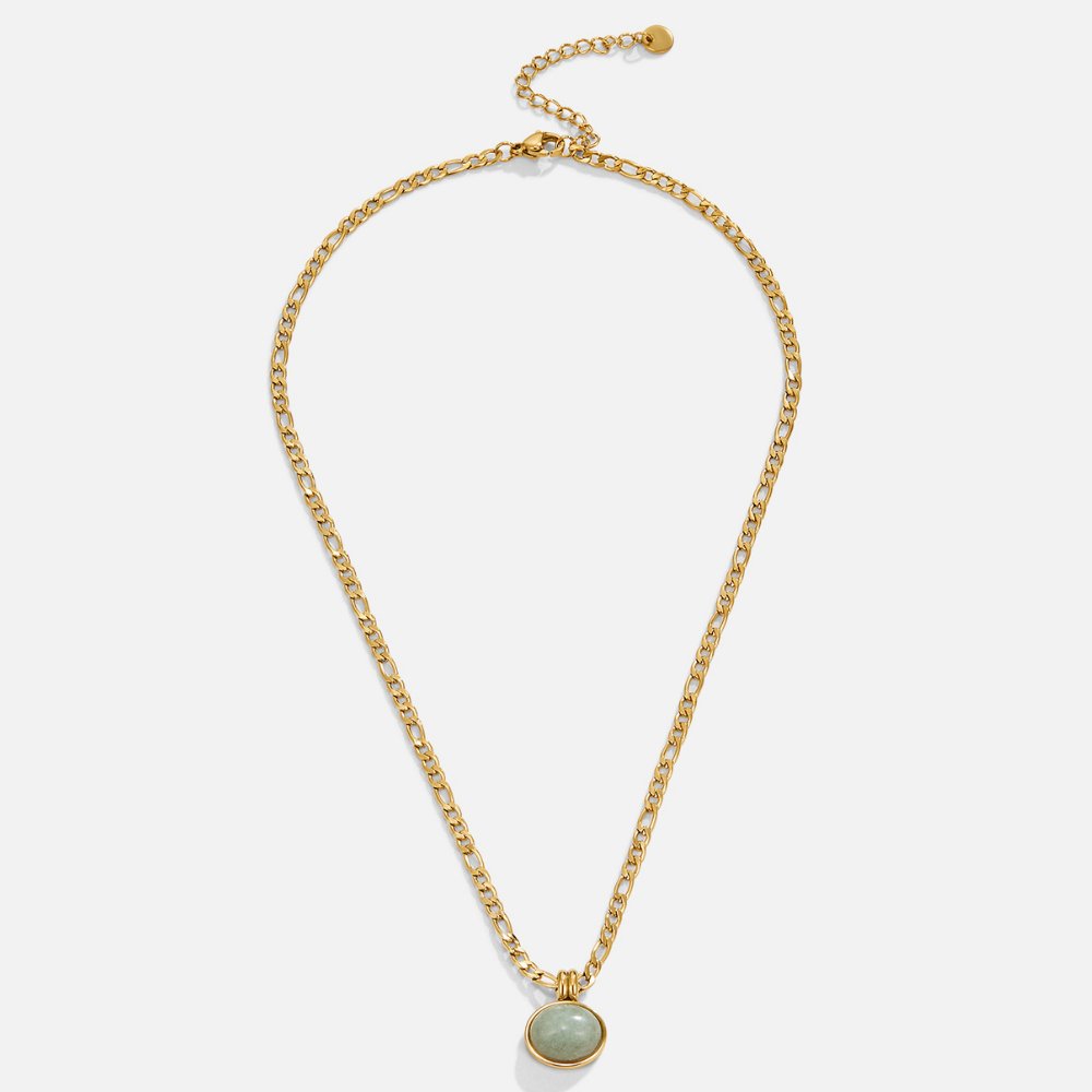 Collar con colgante de Liza Jade